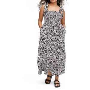 Diane Von Furstenberg for Target Neutral Poppy Maxi Dress Size Medium